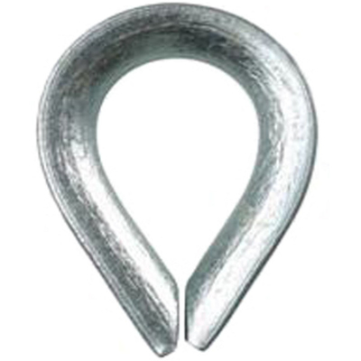 BS464 Naparstek do lin stalowych Zwykły naparstek ze stali 0,076 - 15 kg / szt