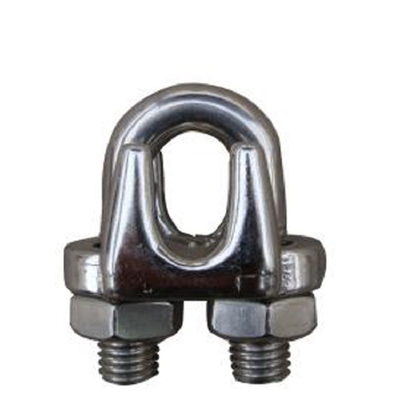 Polerowany klips do lin stalowych typu USA Zaciski kablowe ze stali nierdzewnej od 3 mm do 76 mm
