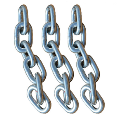 2mm do 32mm okrągły stalowy łańcuch ogniwowy DIN766 ogniwo łańcucha