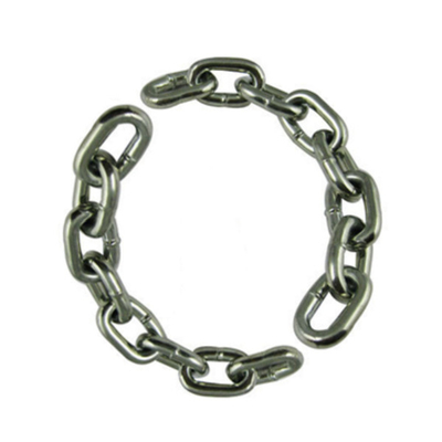 6 mm 8 mm Łańcuch ocynkowany z krótkim ogniwem DIN 5685 Łańcuch 500N - 21200N