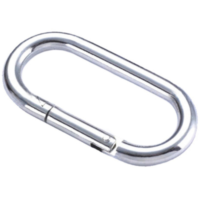 Prosty karabińczyk sprężynowy Karabińczyk ze stali nierdzewnej 5 X 50 mm do 11 X 120 mm