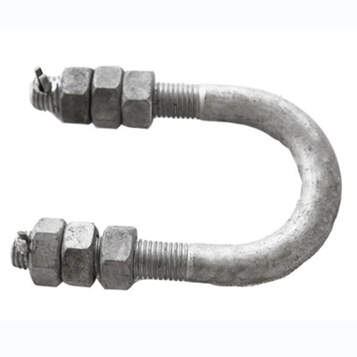 Złączki elektryczne 35KN HDG U Bolt 80MM - 140MM