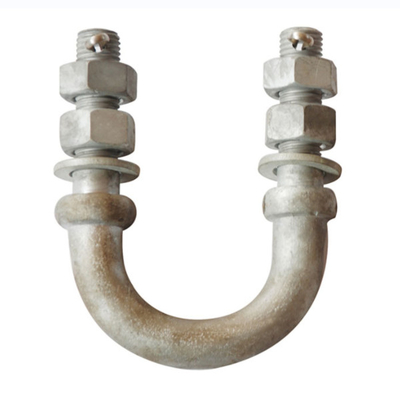 Złączki elektryczne 35KN HDG U Bolt 80MM - 140MM